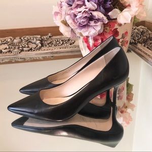 Cole Haan black leather pump sz 7B